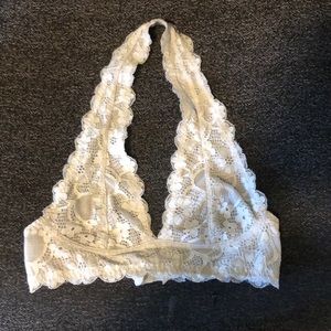 White Free People Lace Bralette